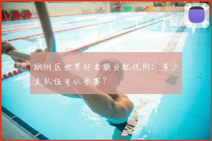 欧洲区世界杯名额分配规则:多少支队伍可以参赛?